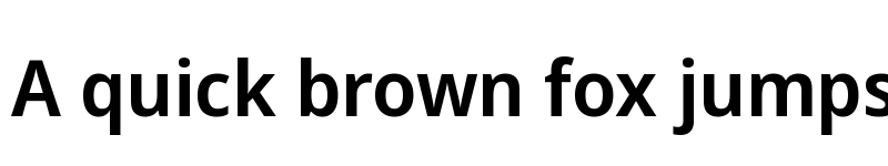 Preview of Noto Sans Display SemiBold font