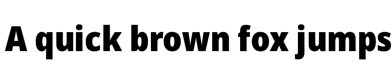 Preview of Noto Sans Display SemiCondensed Black font