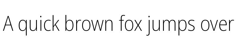 Preview of Noto Sans Display SemiCondensed ExtraLight font