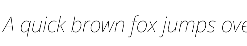 Preview of Noto Sans Display Thin Italic font