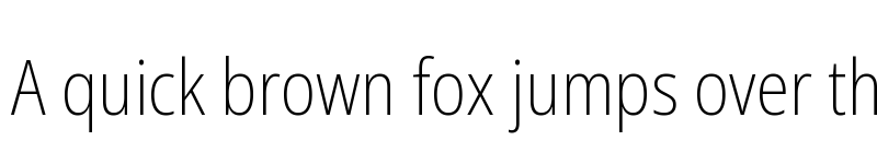 Preview of Noto Sans Georgian Condensed ExtraLight font