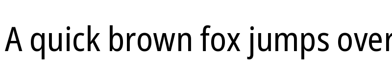 Preview of Noto Sans Georgian Condensed Regular font