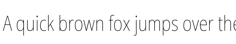 Preview of Noto Sans Georgian Condensed Thin font