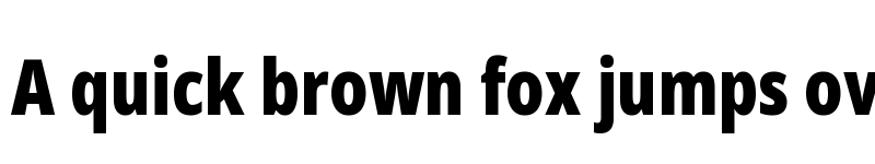 Preview of Noto Sans Georgian ExtraCondensed Black font