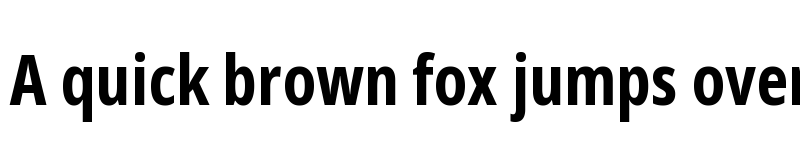 Preview of Noto Sans Georgian ExtraCondensed Bold font