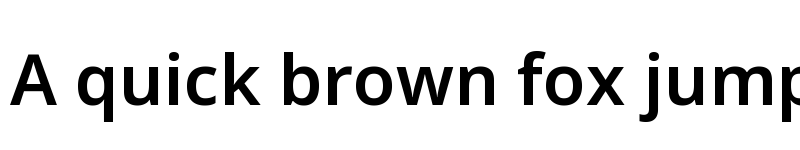 Preview of Noto Sans Georgian SemiBold font