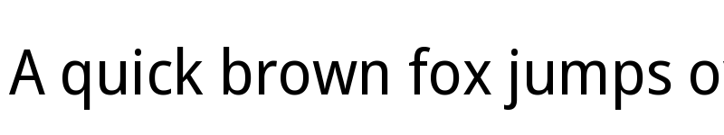 Preview of Noto Sans Georgian SemiCondensed Regular font