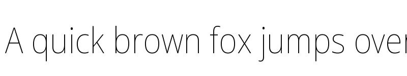 Preview of Noto Sans Georgian SemiCondensed Thin font