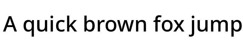 Preview of Noto Sans Medium font