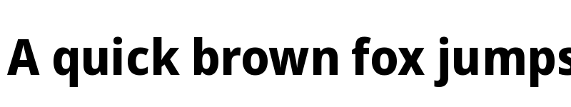 Preview of Noto Sans SemiCondensed ExtraBold font