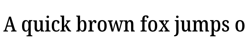 Preview of Noto Serif Condensed Medium font