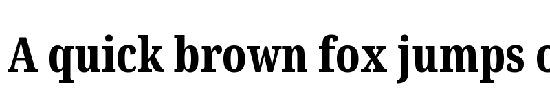 Preview of Noto Serif ExtraCondensed ExtraBold font