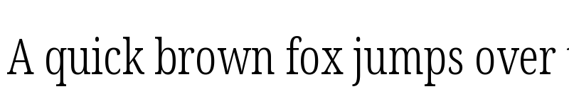 Preview of Noto Serif ExtraCondensed Light font