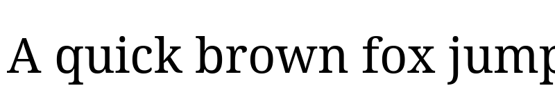 Preview of Noto Serif Regular font