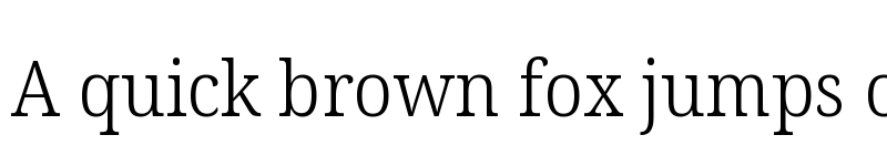 Preview of Noto Serif SemiCondensed Light font