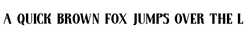 Preview of Notter Dam Regular font