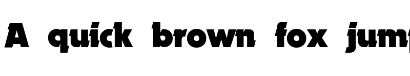 Preview of Nougat Regular font