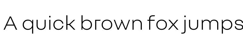 Preview of NouvelR Light font