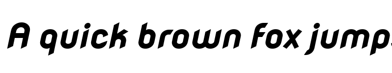 Preview of Nova Round Bold Oblique font