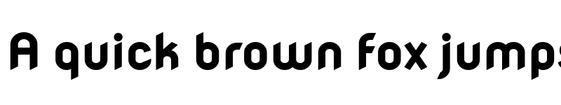 Preview of Nova Round Bold font