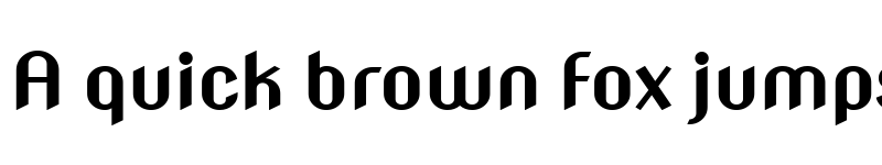 Preview of Nova Round Slim Bold font