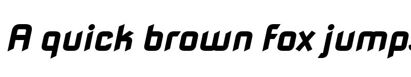 Preview of Nova Square Bold Oblique font