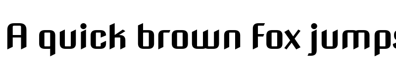 Preview of Nova Square Slim Bold font