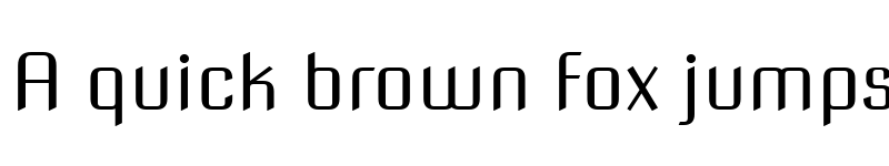 Preview of Nova Square Slim Book font