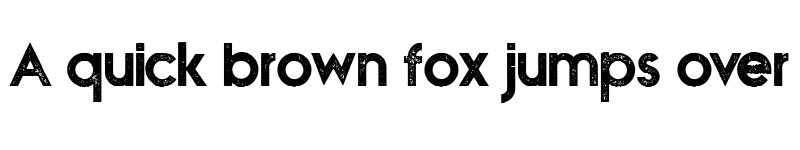 Preview of NOVA STAMP Bold font