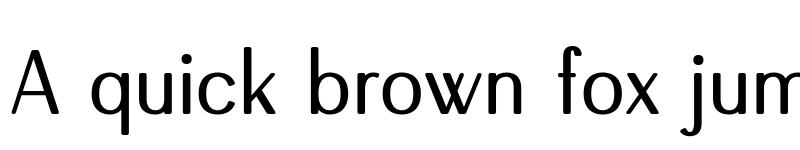 Preview of Novae Regular font