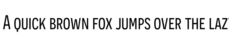 Preview of Novecento sans condensed Normal font