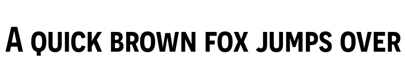 Preview of Novecento sans narrow DemiBold font