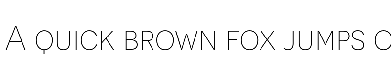 Preview of Novecento sans UltraLight font