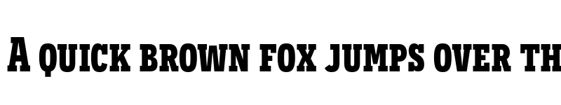 Preview of Novecento slab condensed Bold font