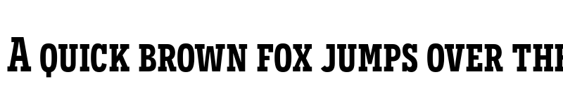 Preview of Novecento slab condensed DemiBold font