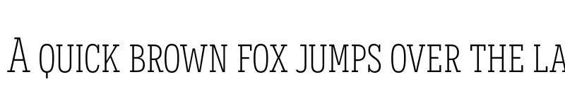 Preview of Novecento slab condensed Light font