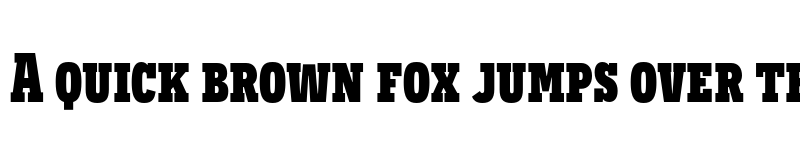 Preview of Novecento slab condensed UltraBold font