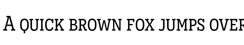 Preview of Novecento slab narrow Normal font