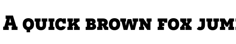 Preview of Novecento slab UltraBold font