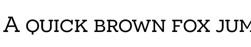 Preview of Novecento slab wide Normal font