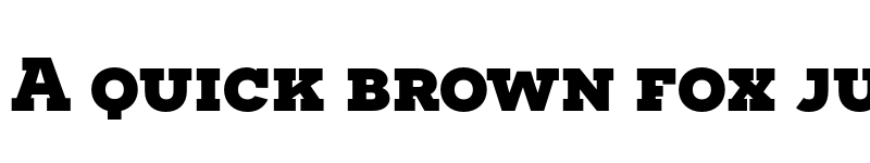 Preview of Novecento slab wide UltraBold font