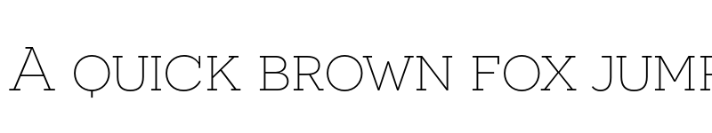 Preview of Novecento slab wide UltraLight font