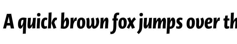 Preview of Novel Display Cmp Black It font