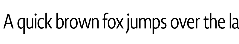 Preview of Novel Display Cmp Regular font