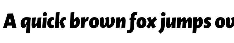 Preview of Novel Display Cnd XBlack It font