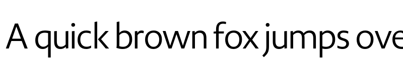 Preview of Novel Display Regular font