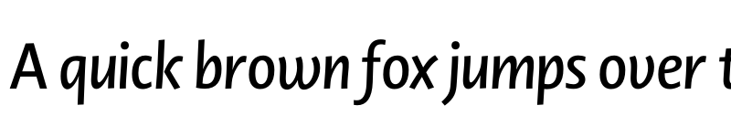 Preview of Novel Display SemiBd It font