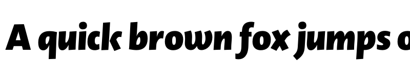 Preview of Novel Display XBlack It font