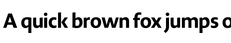 Preview of Novel Display XBold font