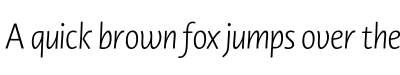 Preview of Novel Display XLight It font